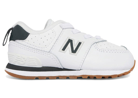 New Balance Toddlers 574 White/Gray