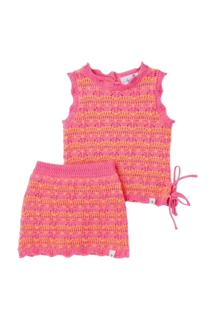 Sunset Knit Skort Set