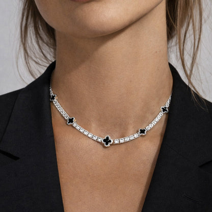 Noir Line Necklace