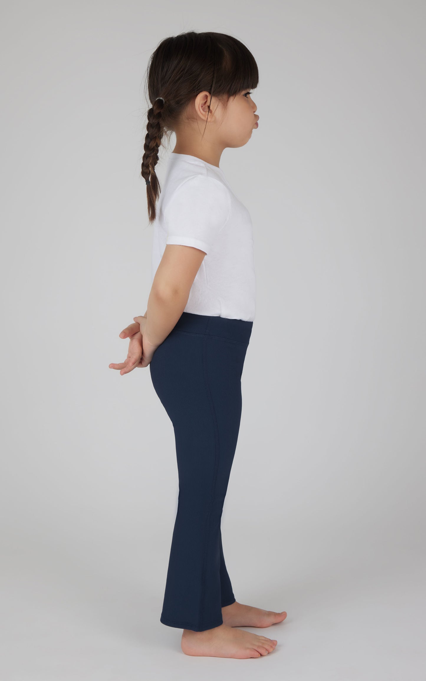 Toddler Girls 2 PK Ribbed Flared Pant