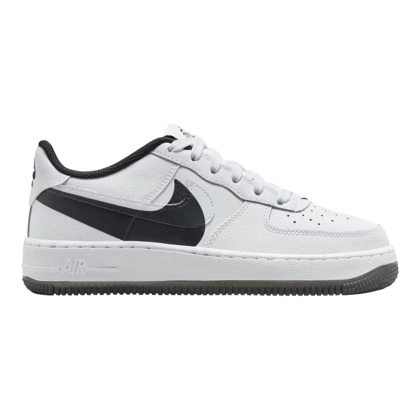 Nike Air Force 1 LV8 4 Big Kids' (GS) Sneakers — White & Black Low-Top