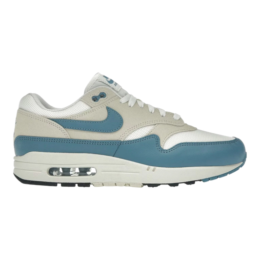 Nike Air Max 1 Essential Men's Sneakers — Soft Pearl & Smokey Blue Low-Top