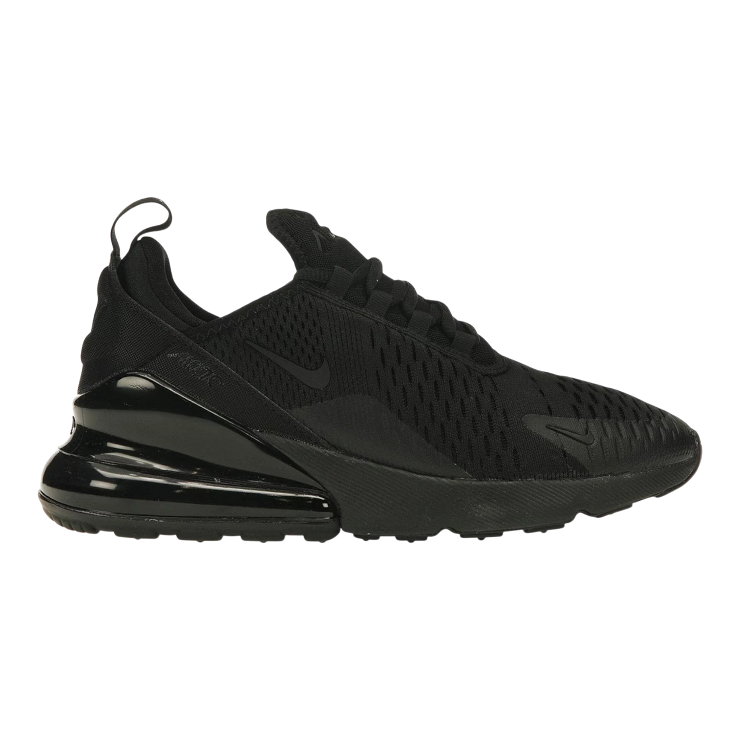 Nike Air Max 270 Big Kids' (GS) Sneakers — Black Low-Top