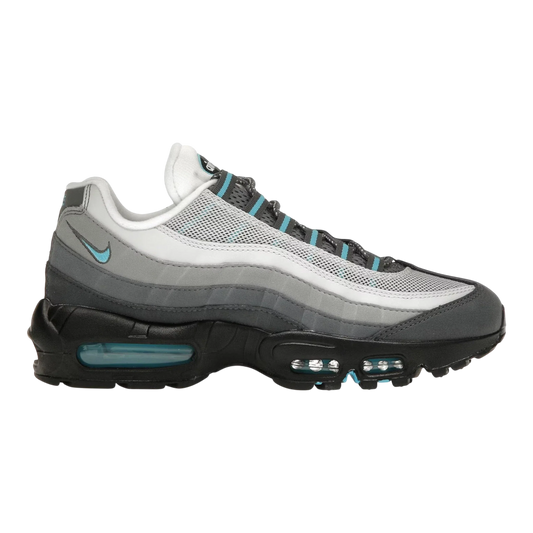 Nike Air Max 95 Men's Sneakers — Baltic Blue Suede Low-Top