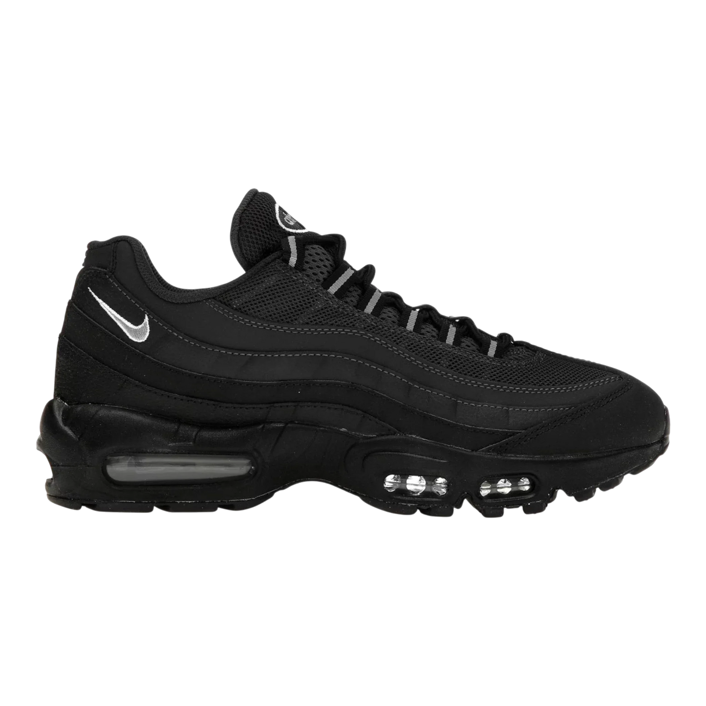 Nike Air Max 95 Men's Sneakers — Black & Anthracite Low-Top