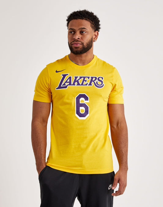 Nike Men's Lebron James La Lakers T-Shirt