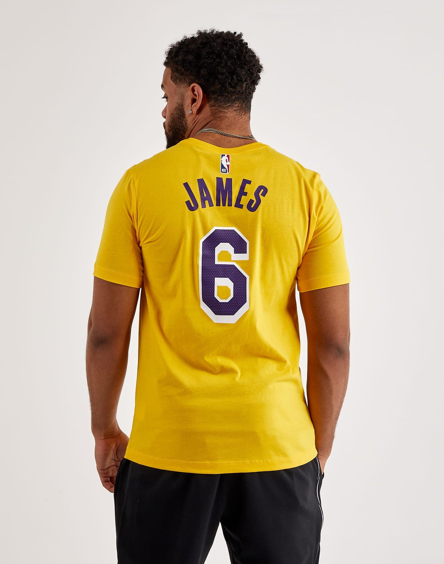 Nike Men's Lebron James La Lakers T-Shirt