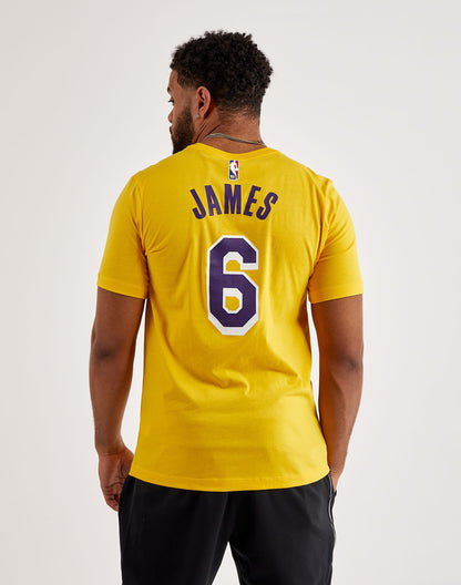 Nike Men's Lebron James La Lakers T-Shirt
