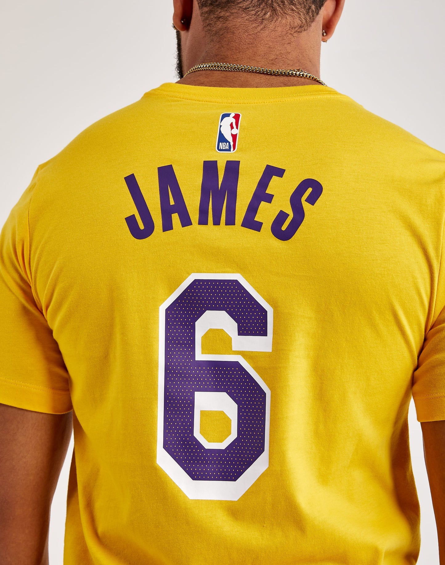 Nike Men's Lebron James La Lakers T-Shirt