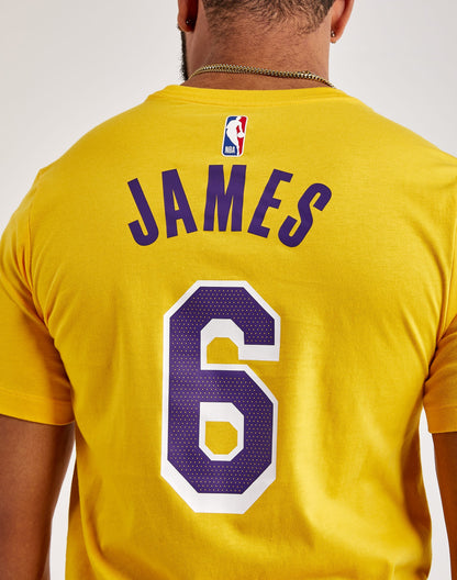 Nike Men's Lebron James La Lakers T-Shirt