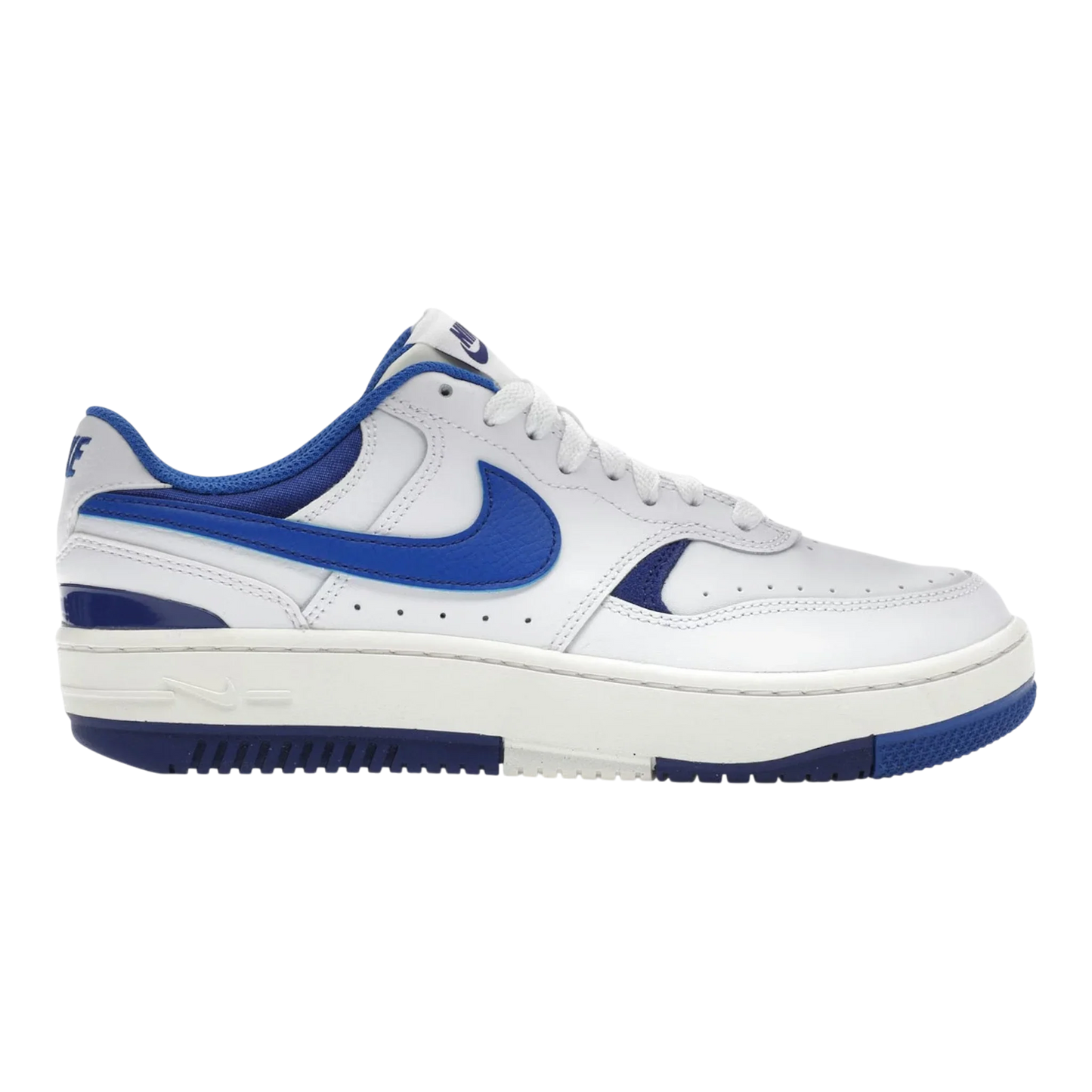 Nike Gamma Force Women's Sneakers — White & Game Royal Low-Top