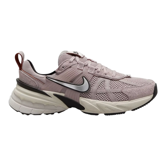 Nike V2K Run Women's Sneakers — Platinum Violet & Chrome Low-Top
