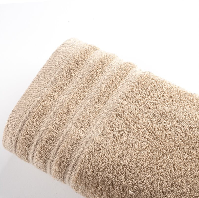 Luxury 6-Piece Shelly Towel Set - 100% Cotton Terry Cloth, 2 Bath Towels, 2 Hand Towels & 2 Washcloths, Soft, Quick Dry & High Absorbent - Classic Turkish Towels