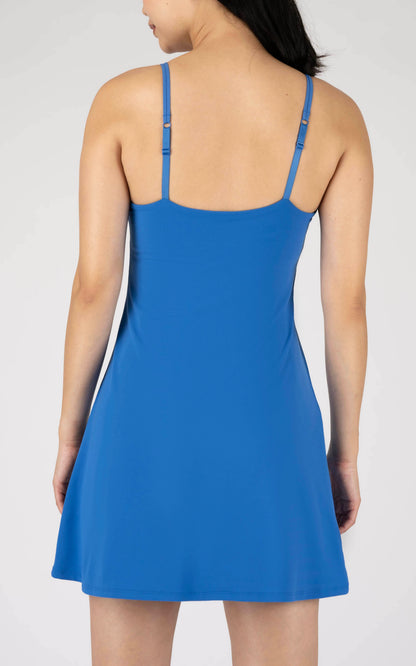 Lux  Dress with Built-In Bra and Shorts