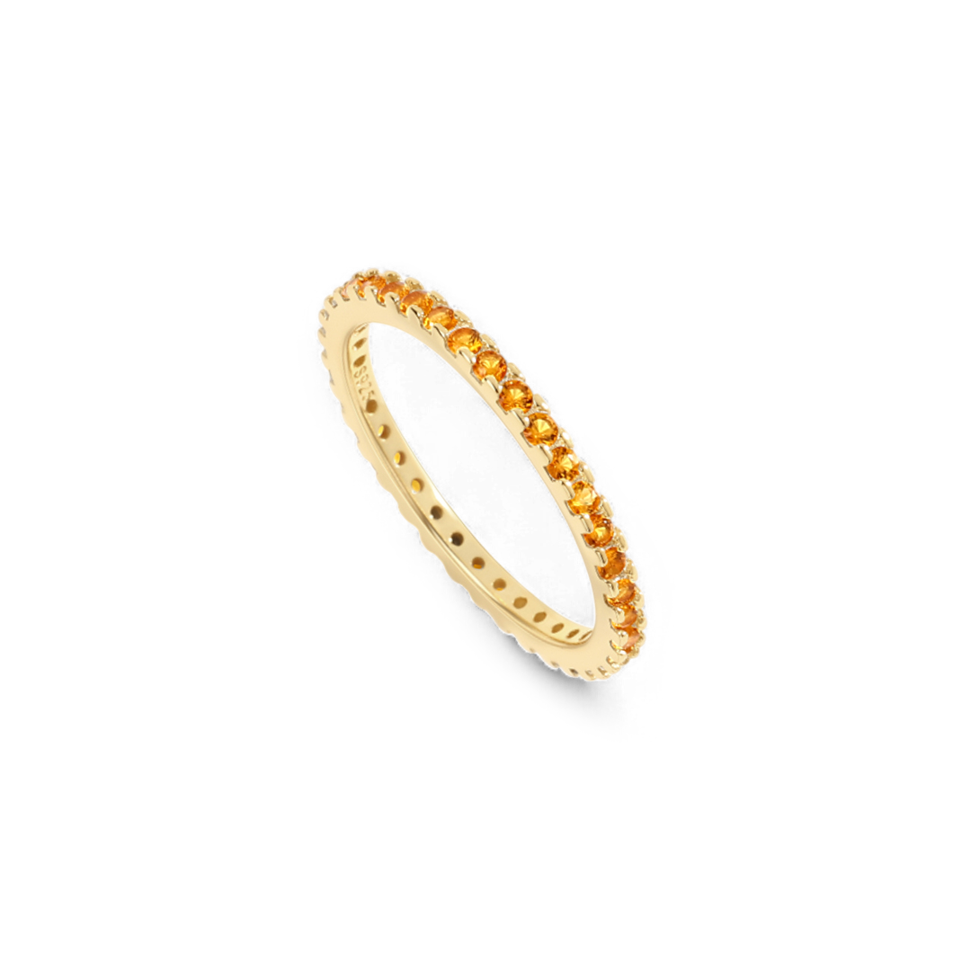 Mint & Lily November Birthstone Eternity Stacking Ring