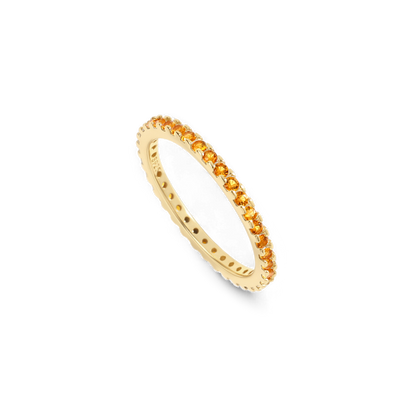 Mint & Lily November Birthstone Eternity Stacking Ring