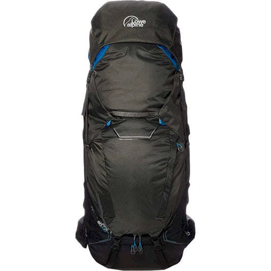Lowe Alpine Cerro Torre 80:100 Trekking Backpack (M/L back length) — Black/Greyhound
