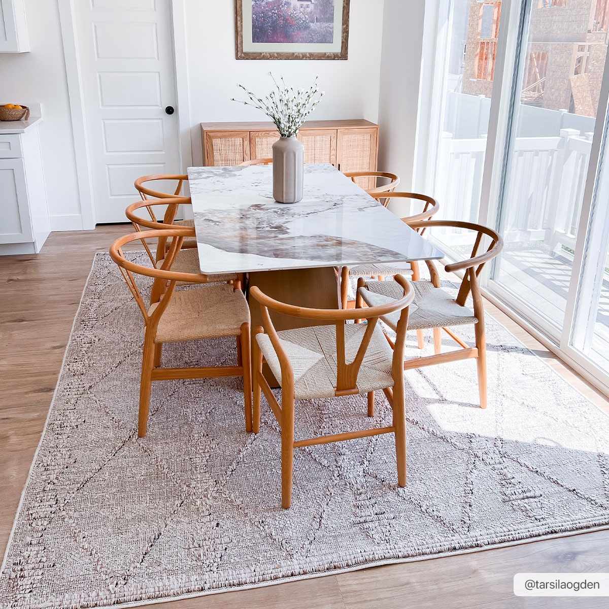 Nyla Bone Indoor & Outdoor Rug - 2x3 - Clearance
