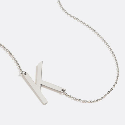 Mint & Lily Statement Initial Necklace