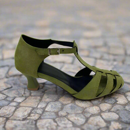 Women’s Suede Round Toe Shoes – Plus Size Breathable Casual Flats