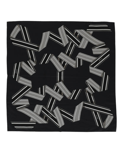 Brioni Patterned Silk Blend Scarf