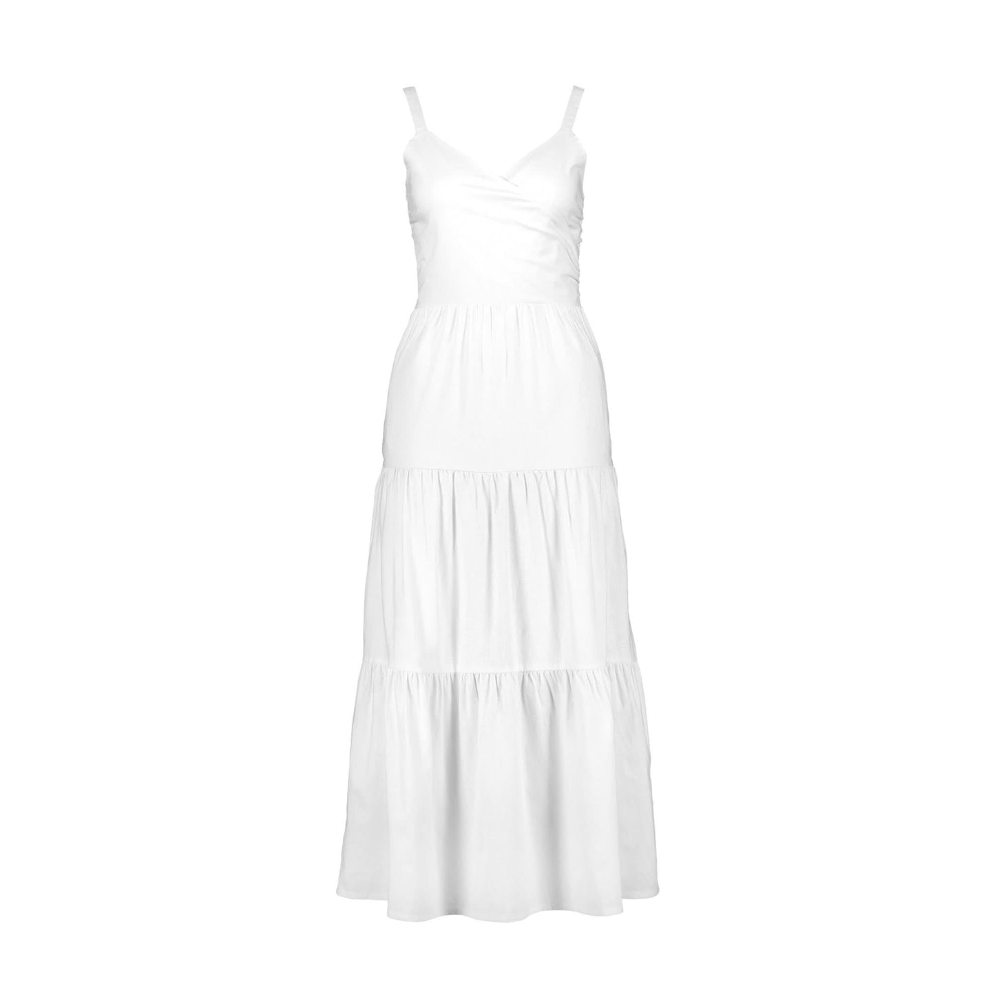 Tiered Wrap Dress