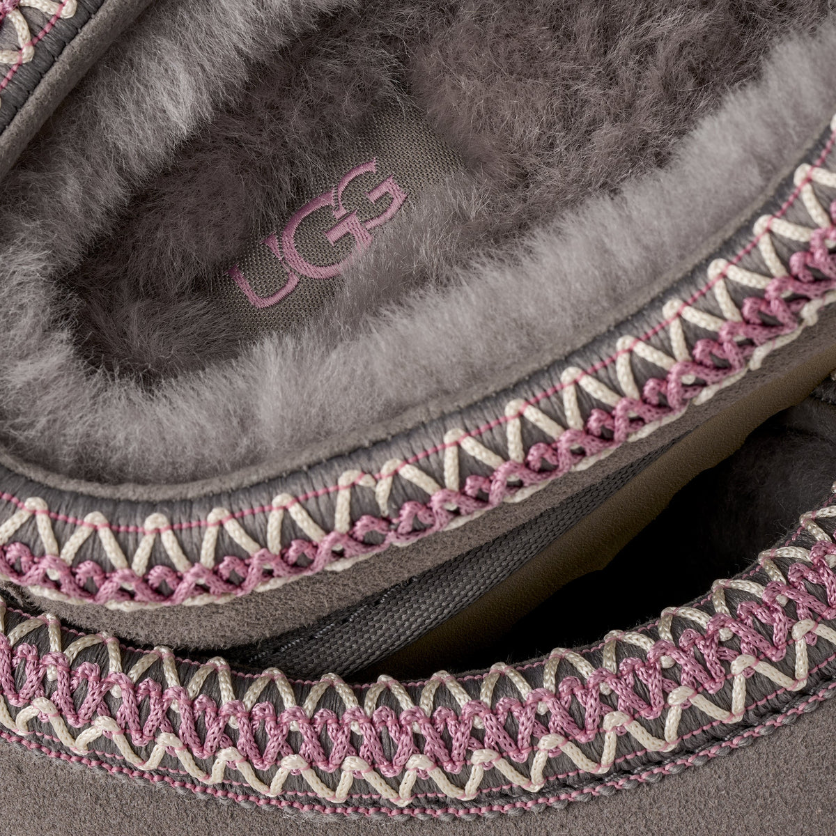 UGG Tasman II Womens Clogs — Stormy Grey Suede