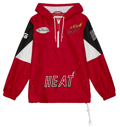 Mitchell & Ness Men's NBA Team Origins Pullover Anorak Heat