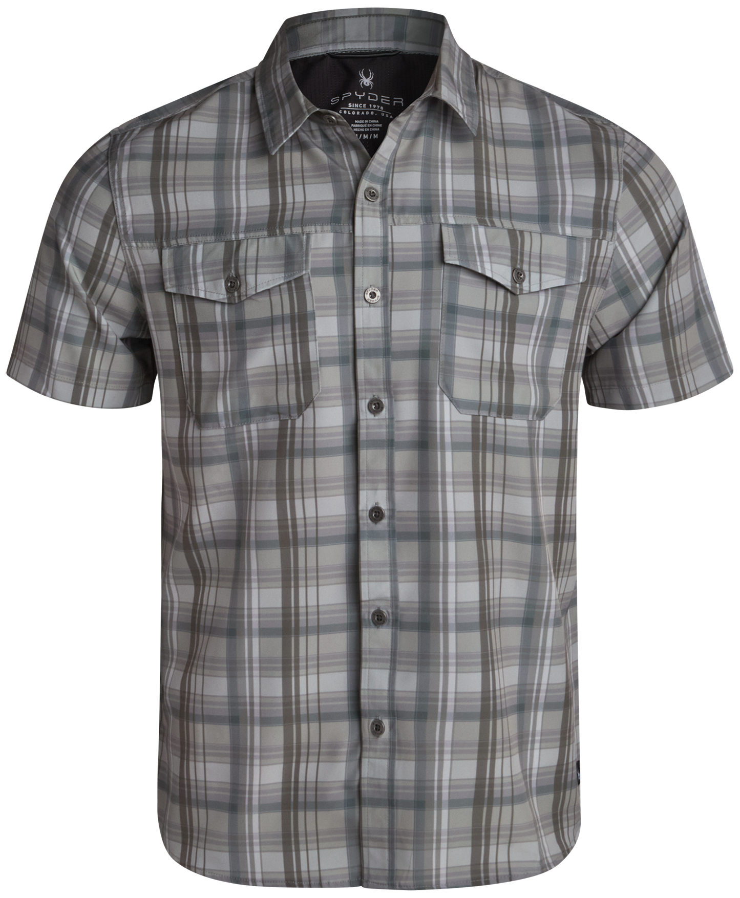Men's Seaside Collared Shirt - Olive