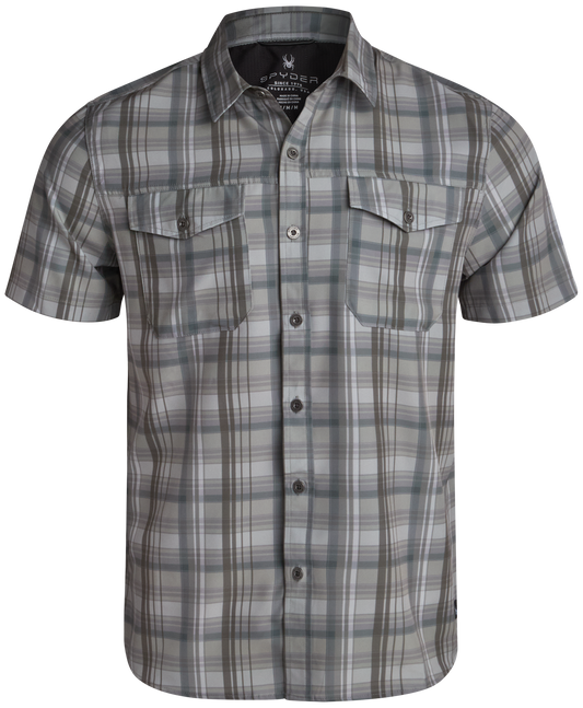 Men's Seaside Collared Shirt - Olive