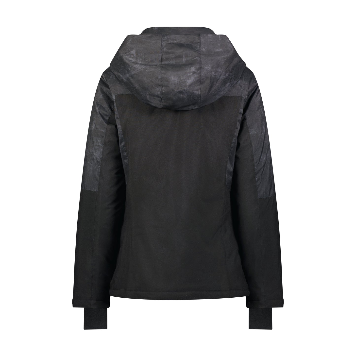 Womens Quilted 3-in-1 Jacket - Black