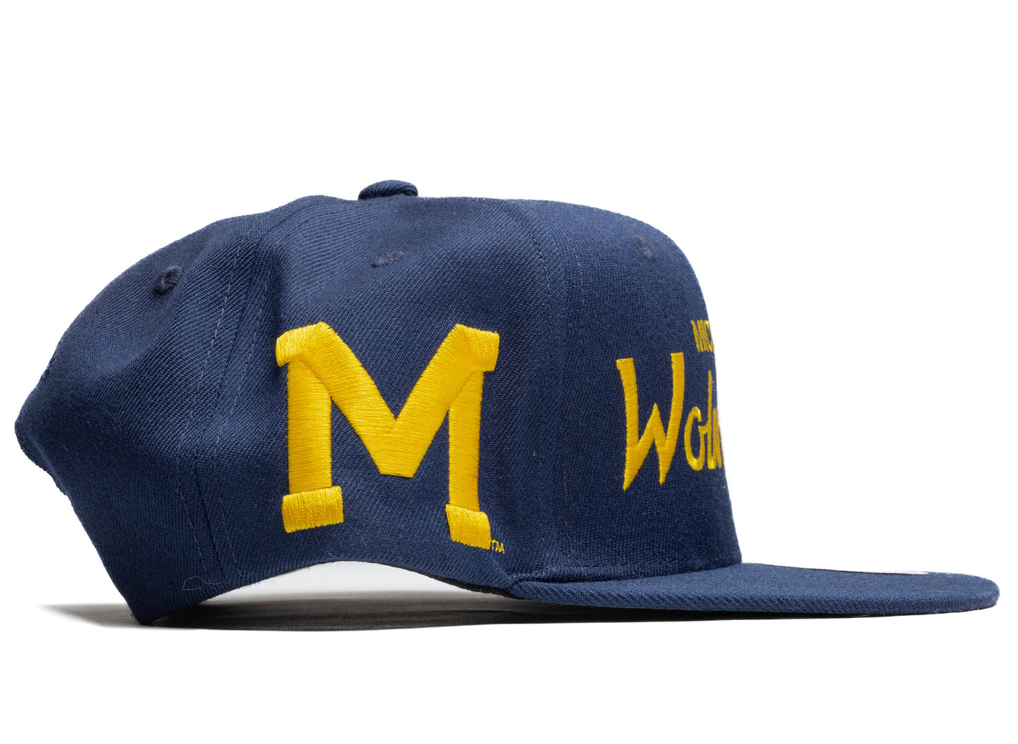 Mitchell & Ness Men's Ncaa Just Don Draft Snapback Michigan