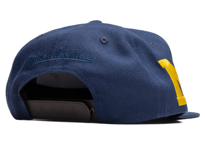 Mitchell & Ness Men's Ncaa Just Don Draft Snapback Michigan