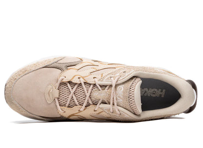 Hoka Men's Clifton L Suede Tp 'Elite Terrain System Oak Sand' Athletic Shoes