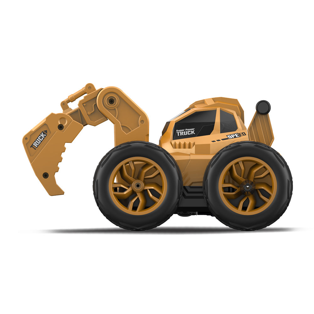 R.C 360 Degree Stunt Excavator Truck
