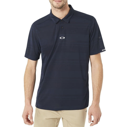 Oakley Men's Aero Stripe Jacquard Polo Polos
