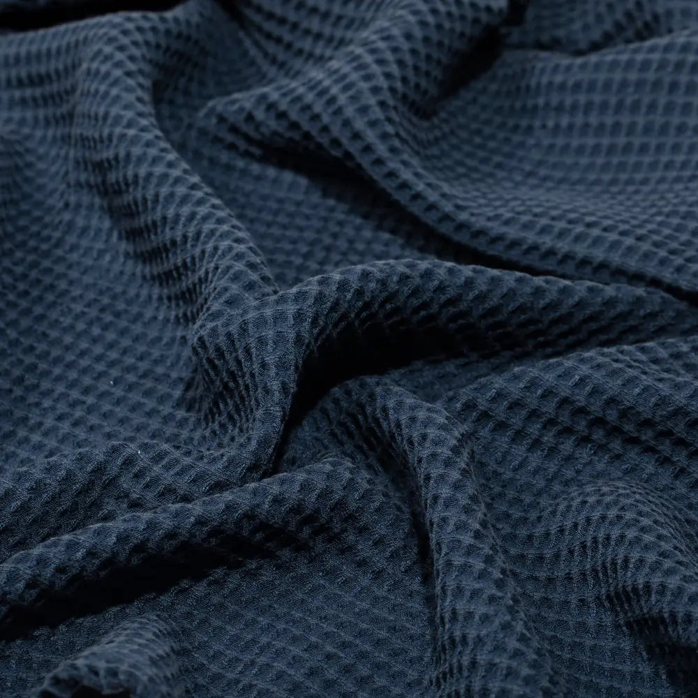 Ocean | Bamboo Waffle Towels Bath Made With 100% Bamboo #Color_ocean