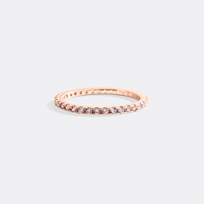 Mint & Lily October Birthstone Eternity Stacking Ring