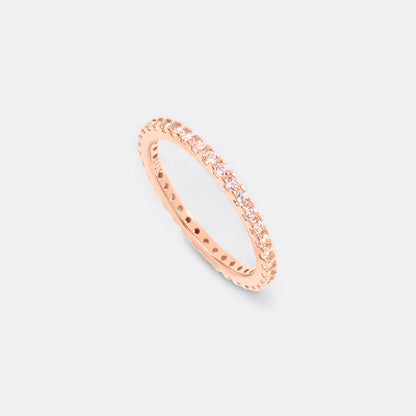 Mint & Lily October Birthstone Eternity Stacking Ring