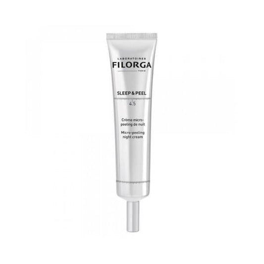 Filorga Sleep & Peel: Micro-Peeling Night Cream for Sensitive Skin | Gentle Exfoliation, Renewed Complexion, Anti-Aging | 40ml
