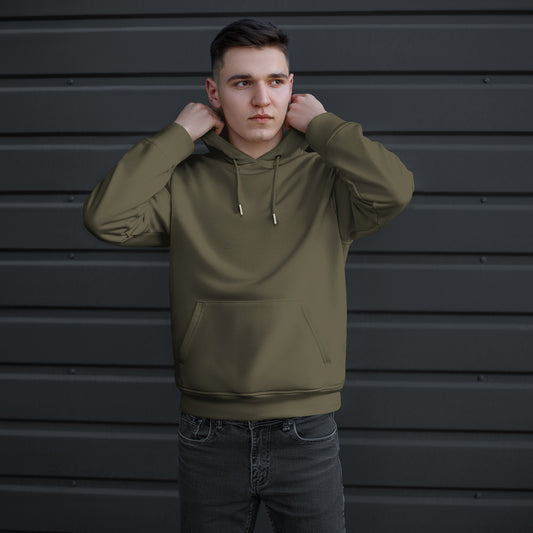 Elegant Comfort Men Casual Cotton Hoodie