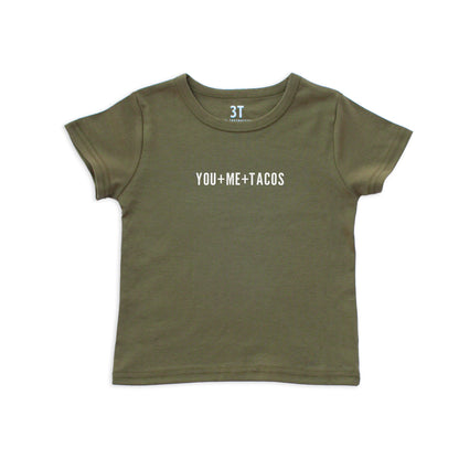 Frankie Jean You + Me + Tacos Kids Tee