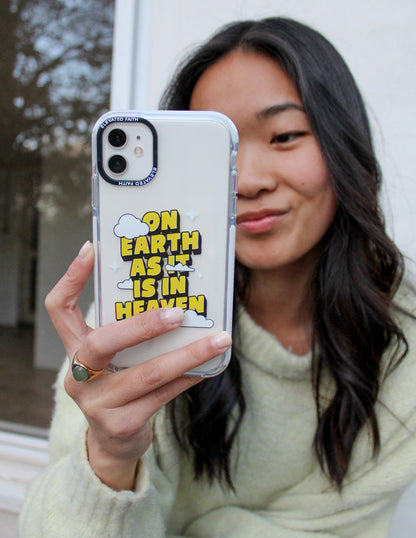 Elevated Faith On Earth as it is in Heaven Phone Case