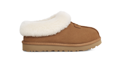UGG Tazzette Womens Platform Clogs — Chestnut Suede