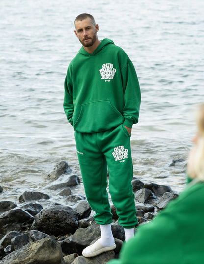 Elevated Faith Our World Needs Jesus Unisex Hoodie