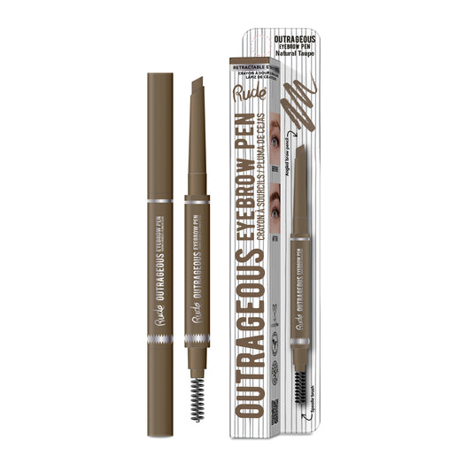 RUDE Outrageous Eyebrow Pen - Natural Taupe by Avera Group