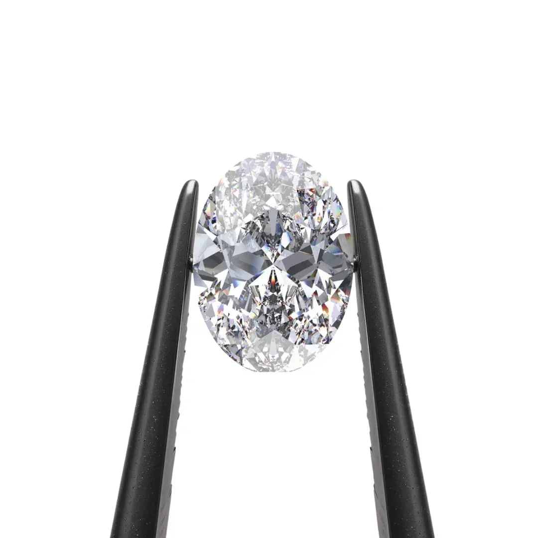 Oval Loose Lab Grown Diamond Stone VS1 IGI Certified