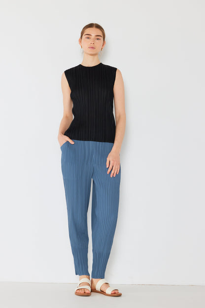 Marina West Pleated Relaxed-Fit Slight Drop Crotch Pants- Style#P04JG