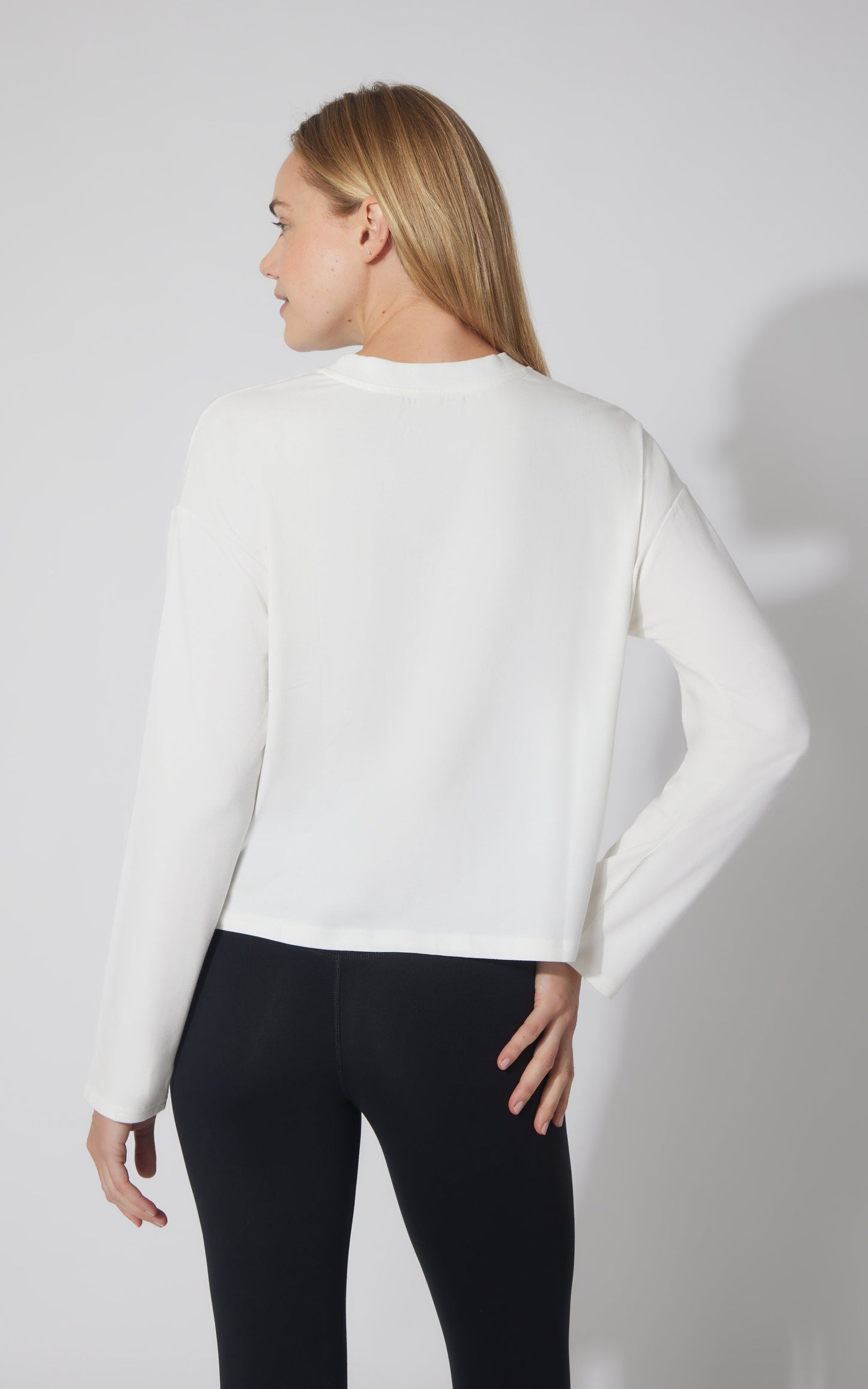 2 PK Cotton Deluxe Boxy Long Sleeve Top - Our Earthy Story