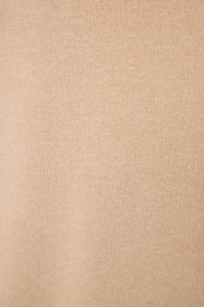 Palms Away Warm Taupe Long Sleeve Top